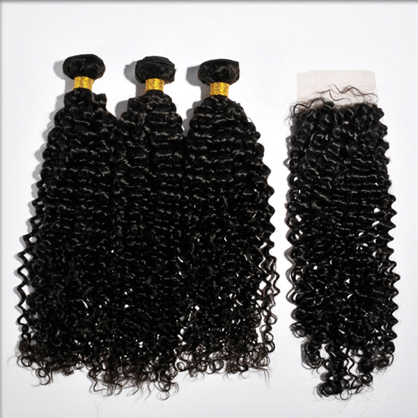 brazilian human hair lace closure WJ6